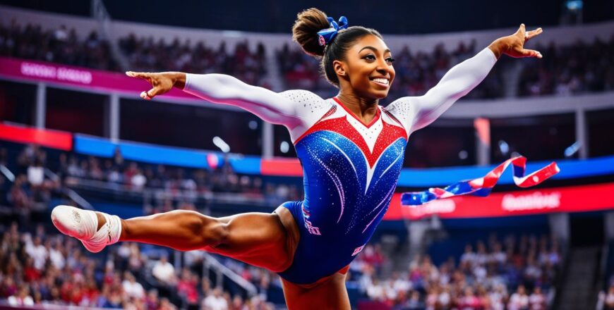 Experience the Athletic Brilliance of Simone Biles with Apollo Group IPTV