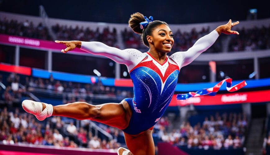 Experience the Athletic Brilliance of Simone Biles with Apollo Group IPTV